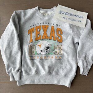 Vintage Texas Longhorns Football Crewneck Sweatshirt University of Texas Shirt